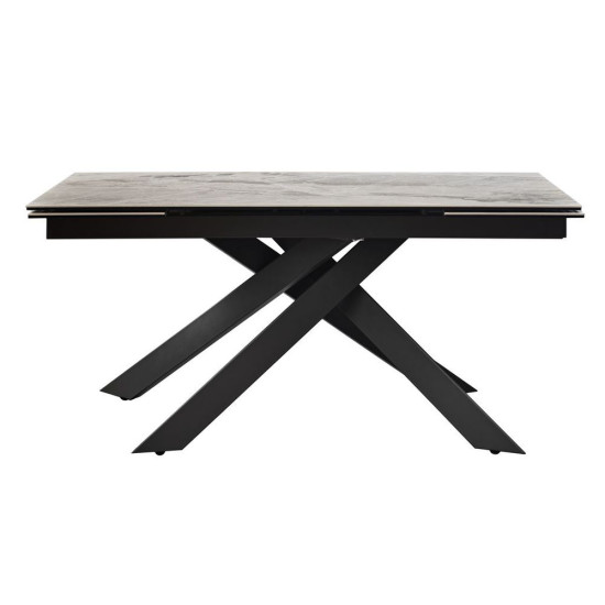 Стіл обідній розкладний керамічний Gracio Light Grey 90X160(240) Сірий 4
