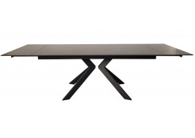 Стол обеденный раскладной керамика Swank Staturario White 90X180(260) Белый