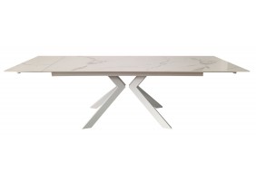 Стол раскладной Swank Staturario White керамика 180-260 см
