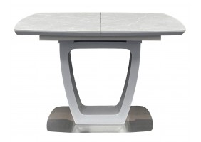 Стол обеденный раскладной Ravenna Grey Marble керамика 120-160 см