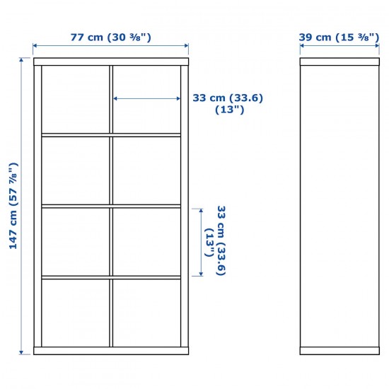 Стеллаж IKEA KALLAX 003.245.18 3