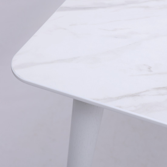 Стол Dan 140 х 80 HPL Arpa 3346 Ker/белый 4