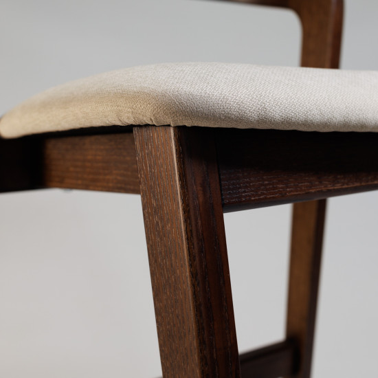 Стілець барний Floki New темний горіх 12