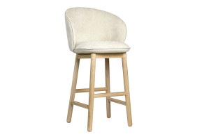 Стілець напівбарний Stitch натуральний ясен / Magenta 13