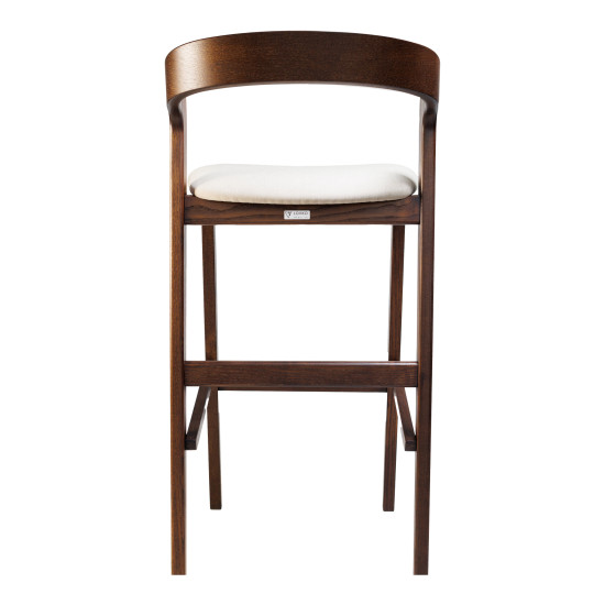 Стілець барний Floki New темний горіх 3