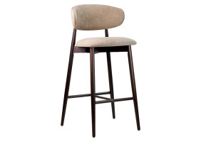 Стілець барний Panda New темний горіх (PC 359) / Hevia 207.10