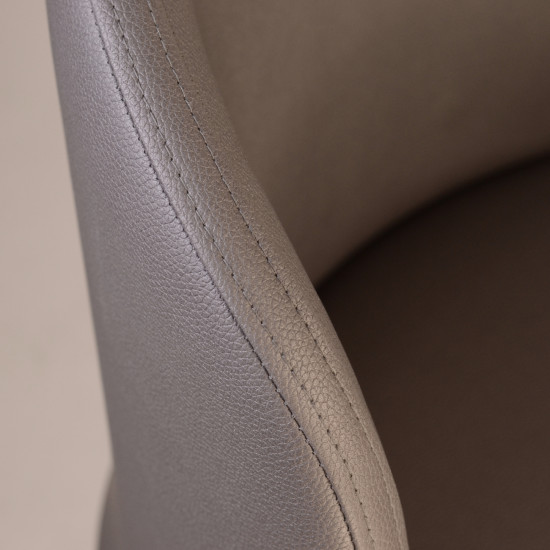 Стілець Lilo сіра екошкіра 8