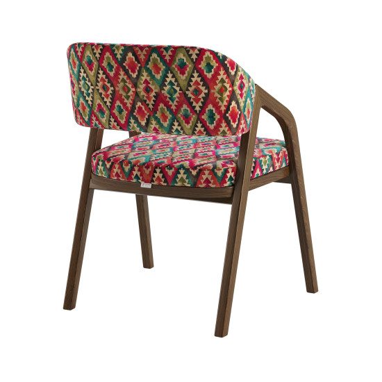 Кресло Otis Big темный дуб / AKASYA В077-7 4