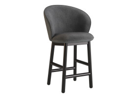 Стул полубарный Stitch черный / Node 19