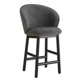 Стілець напівбарний Stitch чорний / Node 19