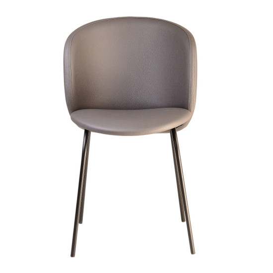 Стілець Lilo сіра екошкіра 6