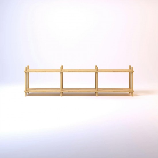 Полка Dao #3-2 натуральный дуб 3