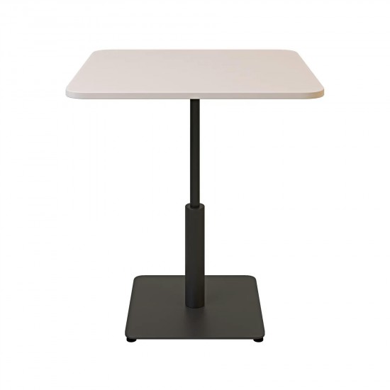 Стол Ibiza Soft light 70x70 черный металл / кашемир ДСП 2