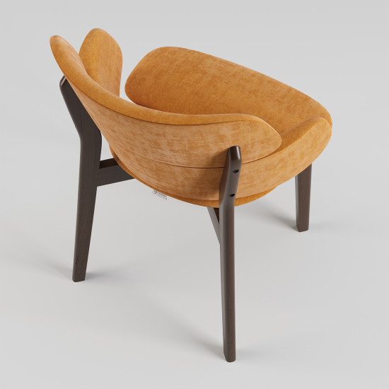 Стул Swan темный орех / Mani 20 6