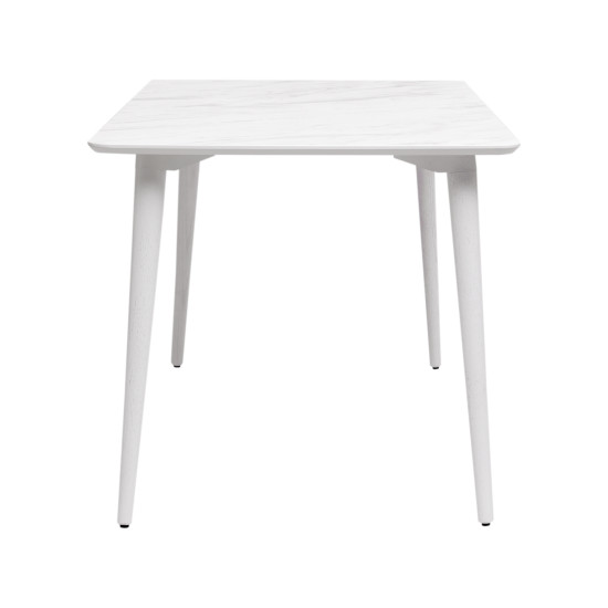 Стол Dan 140 х 80 HPL Arpa 3346 Ker/белый 3