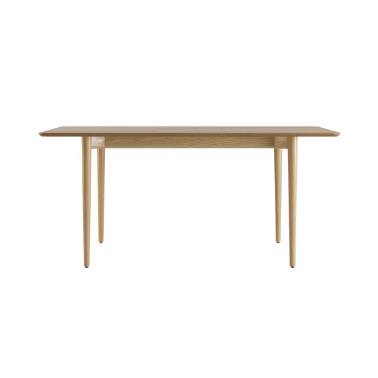 Стіл розкладний Silva 130+40 x 80 натуральний ясен 2