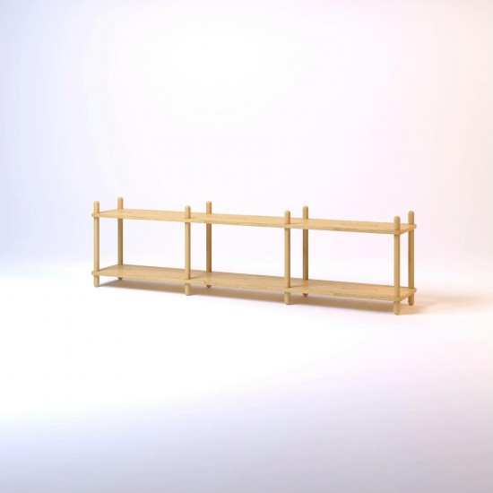 Полка Dao #3-2 натуральный дуб 4