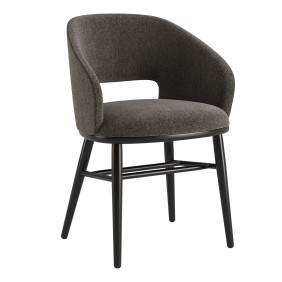 Стул Dolphin черный / Austin 5