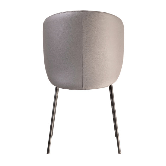 Стілець Lilo сіра екошкіра 5