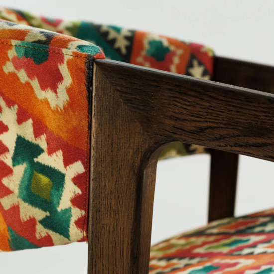 Кресло Otis Big темный дуб / AKASYA В077-7 7