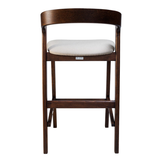 Стул полубарный Floki New темный орех 2
