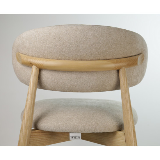 Стул барный Panda New натуральный / Hevia 207.09 10