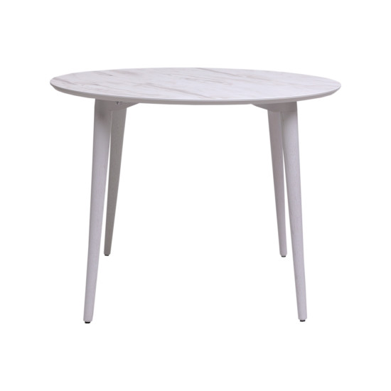 Стол Dan d-100 HPL Arpa 3346 Ker/белый 2