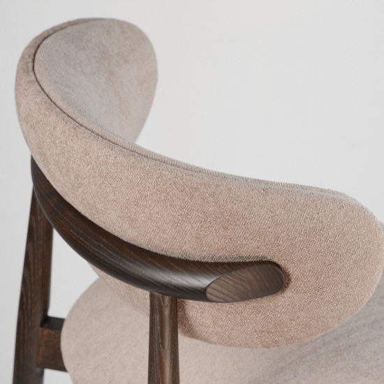 Стул полубарный Panda New темный орех / Hevia 207.10 8