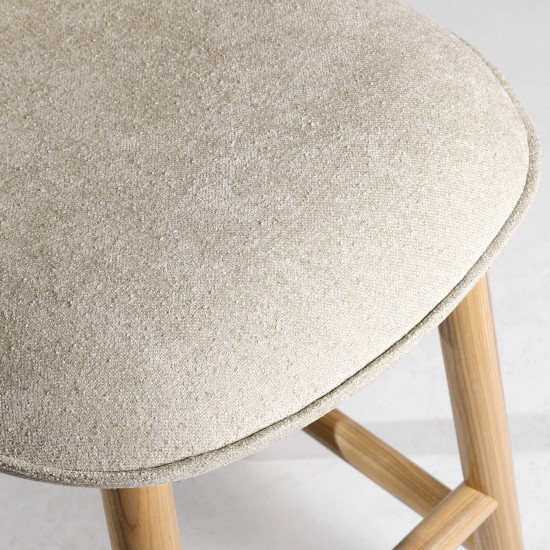 Стілець барний Stitch натуральний ясен / Magenta 13 5