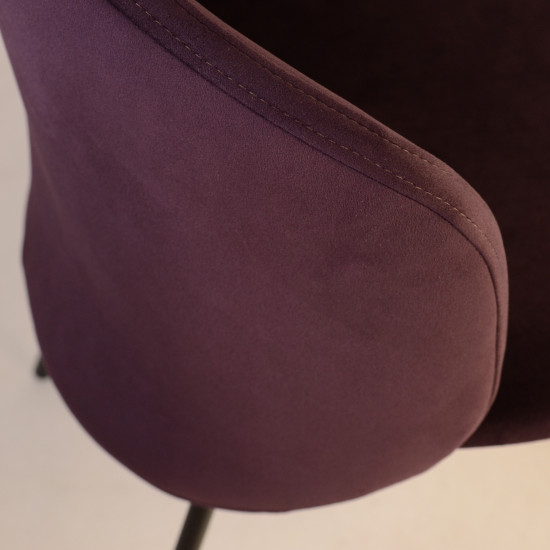 Стілець Lilo винний вельвет 10