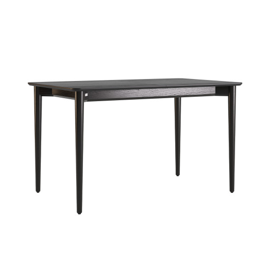 Стіл розкладний Silva 130+40 x 80 чорний 1