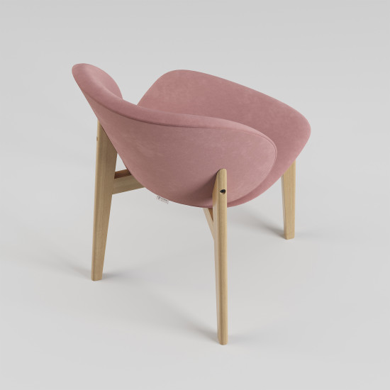 Стул Robin натуральный ясень / Galileo 255 6