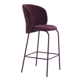 Стул полубарный Lilo Exclusive Deep Plum