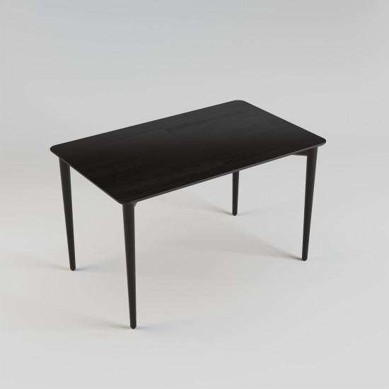 Стіл розкладний Silva 130+40 x 80 чорний 6