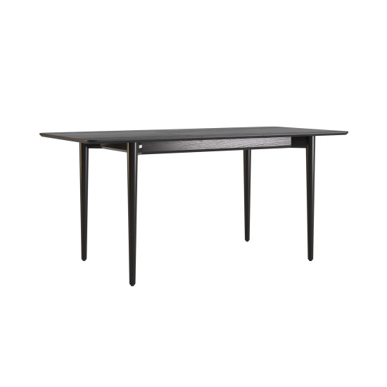 Стіл розкладний Silva 130+40 x 80 чорний 3