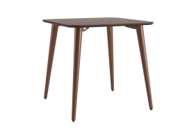 Стол Dan 80х80 темный орех