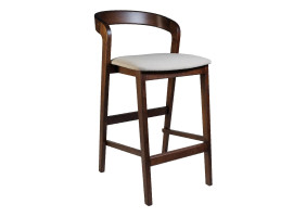 Стул полубарный Floki New темный орех