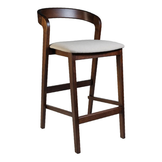 Стул полубарный Floki New темный орех 1