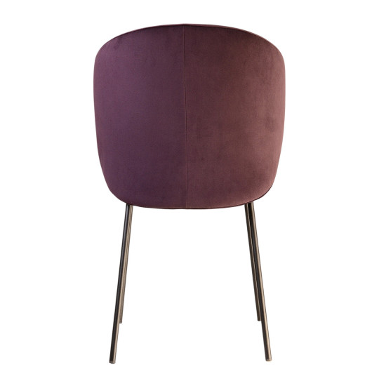 Стілець Lilo винний вельвет 4