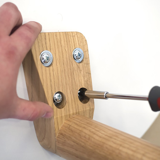 Стол Dan d-90 натуральный (дуб) 6