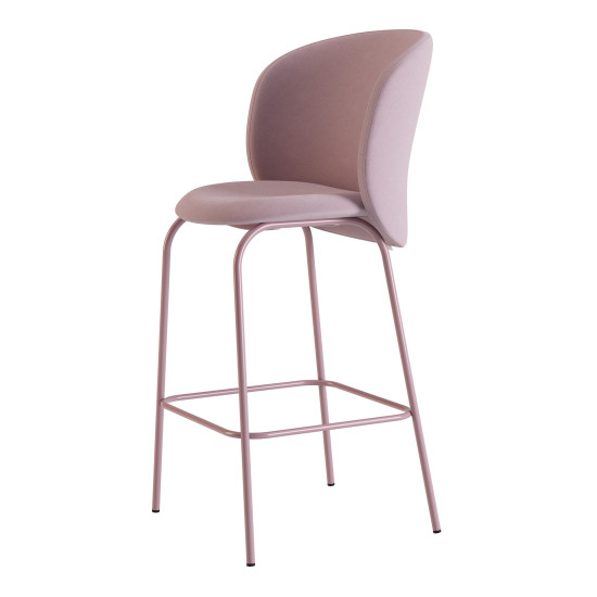 Стілець напівбарний Lilo Exclusive Dusty Rose 3