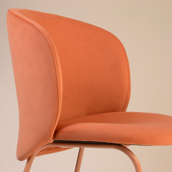 Стілець Lilo Exclusive Terracotta Velvet 9