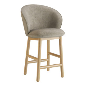 Стул полубарный Stitch натуральный ясень / Node 07