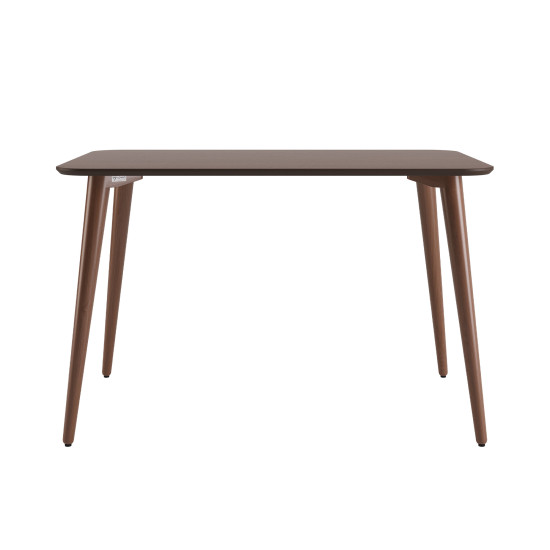 Стіл Dan 120 х 80 темний горіх 2