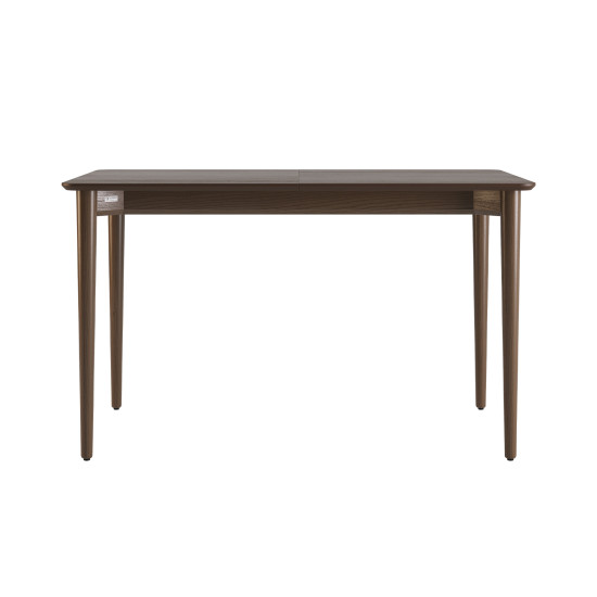 Стіл розкладний Silva 130+40 x 80 темний горіх 5
