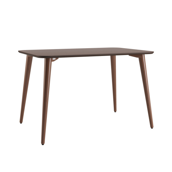 Стіл Dan 120 х 80 темний горіх 1