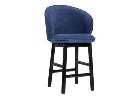 Стул полубарный Stitch черный / Magenta 06