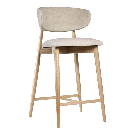 Стілець напівбарний Panda New натуральний ясен / Superior 02 1