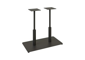 Опора Ibiza Soft Double h-725 750х400 / 6 мм чорная