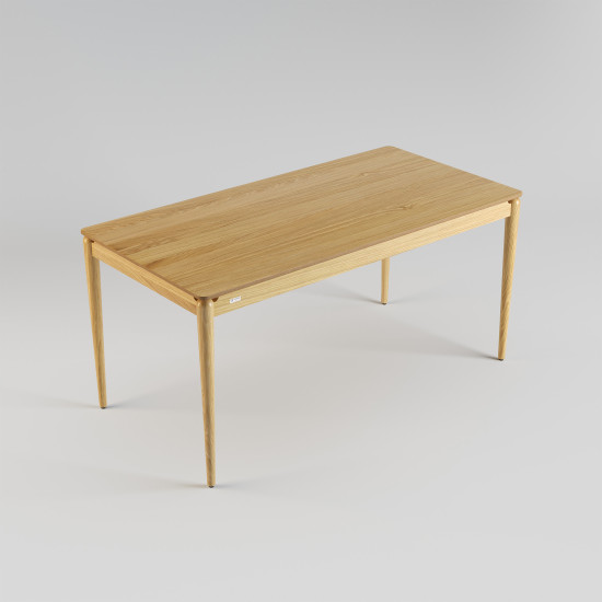 Стол неразложимый Eclipse 160 x 80 натуральный дуб 3